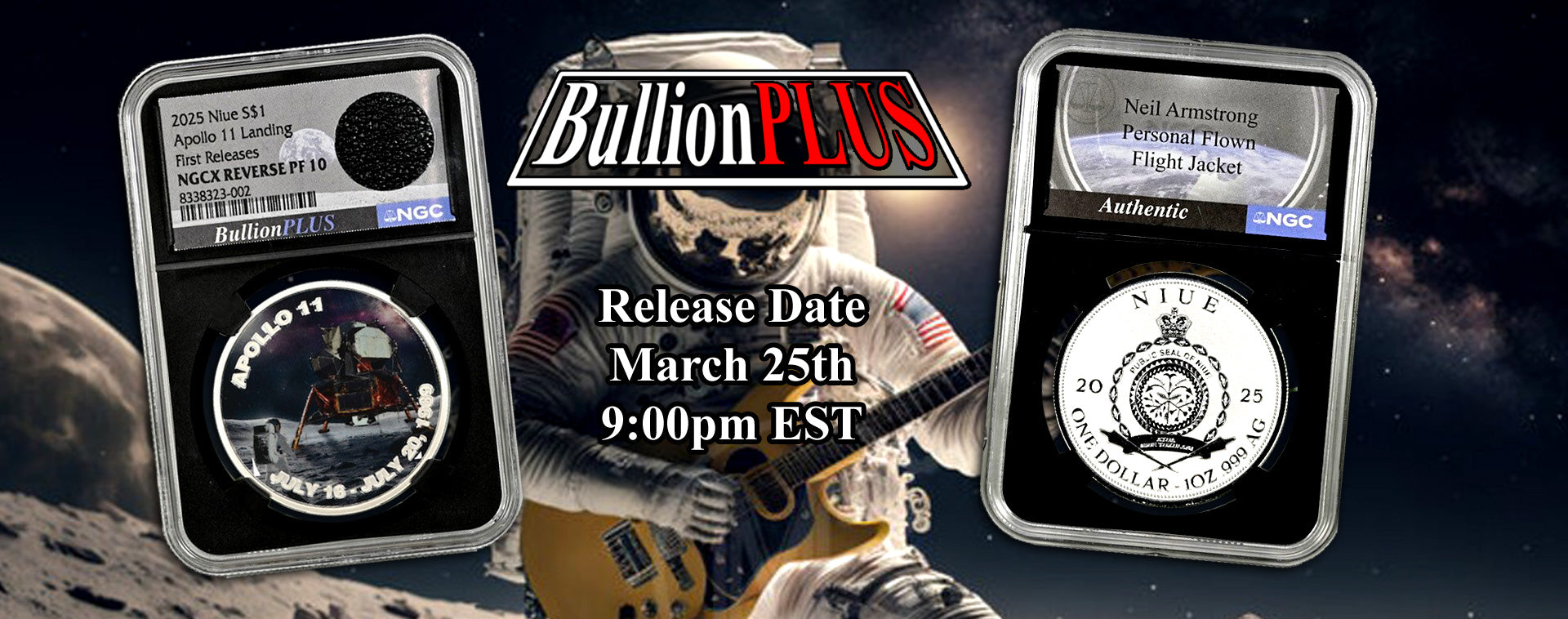 BullionPLUS • 2025 Apollo 11