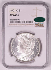 1901-O Morgan Silver Dollar - NGC MS66+ Plus CAC