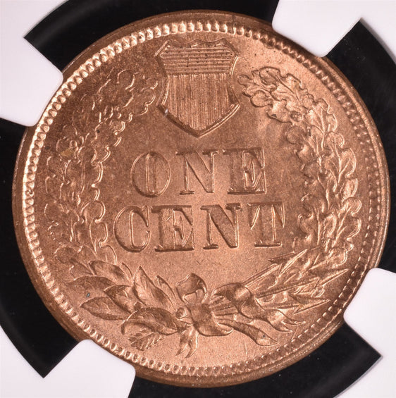 1864-L Indian Head Cent - NGC MS64 RD CAC - Bronze