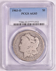 1903-O Morgan Silver Dollar - PCGS AG03