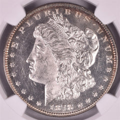 1878 8TF Morgan Silver Dollar - NGC MS63* Star