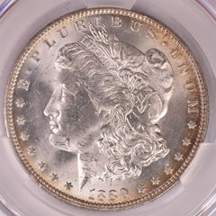 1889-O Morgan Silver Dollar - CAC MS62