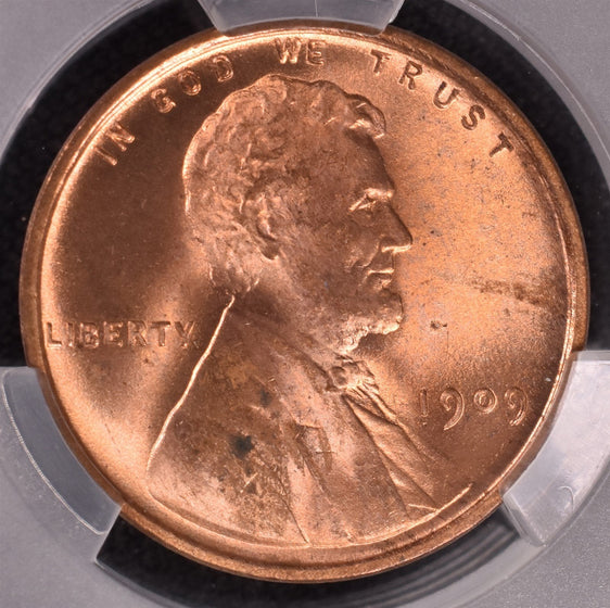 1909 VDB Lincoln Wheat Penny Cent - CAC MS Details