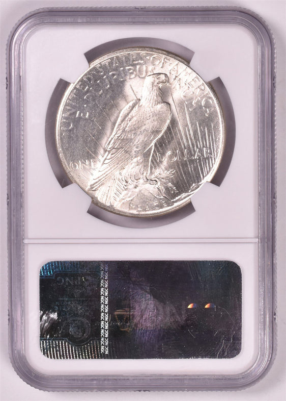 1925 Peace Silver Dollar - NGC MS66