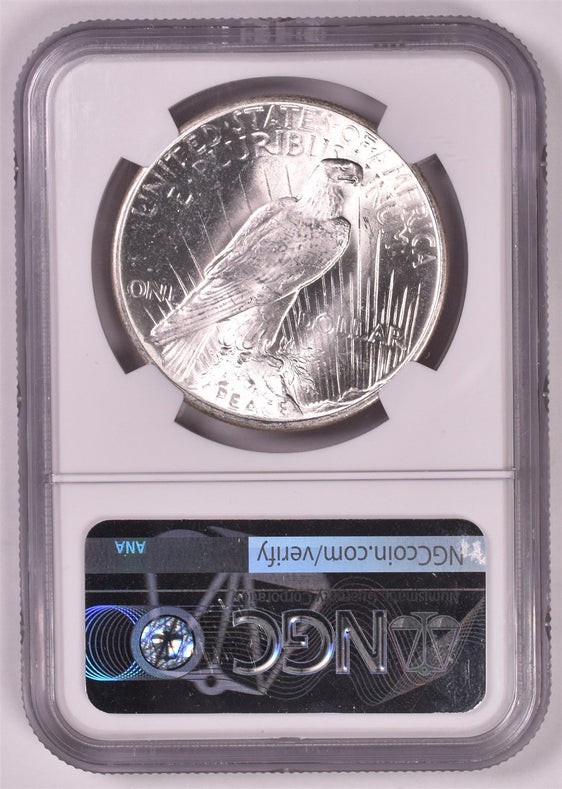 1925 Peace Silver Dollar - NGC MS66+ Plus