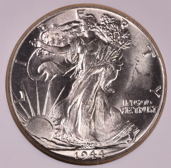 1944 Walking Liberty Silver Half Dollar - NGC MS64 - Sight White