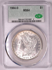 1904-O Morgan Silver Dollar - CAC MS64