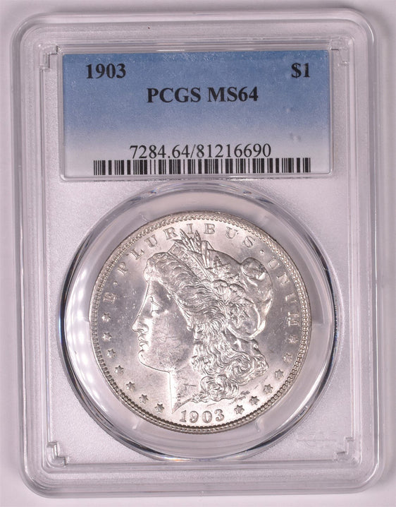 1903 Morgan Silver Dollar - PCGS MS64