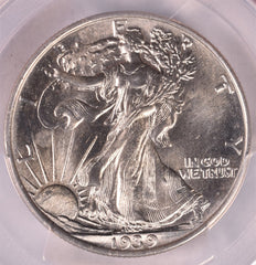 1939 Walking Liberty Silver Half Dollar - PCGS MS64 - PQ!