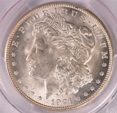 1921-S Morgan Silver Dollar - PCGS MS65