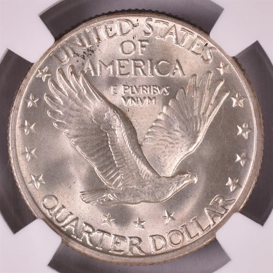 1930 Standing Liberty Silver Quarter - NGC MS65 FH