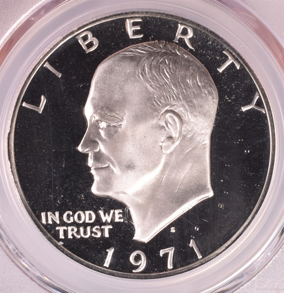 1971-S Eisenhower Silver Dollar - PCGS PR70 DCAM