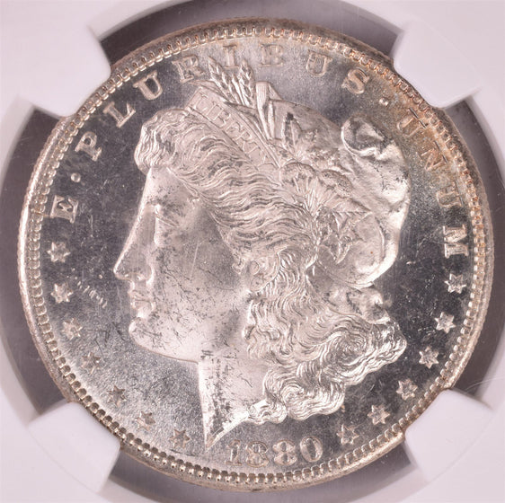 1880-S Morgan Silver Dollar - NGC MS63 PL