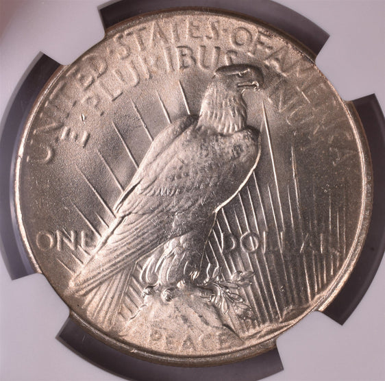 1935 Peace Silver Dollar - NGC MS66