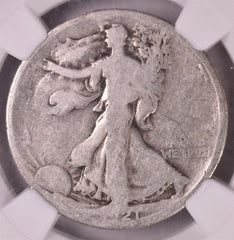 1921-D Walking Liberty Silver Half Dollar - NGC G4