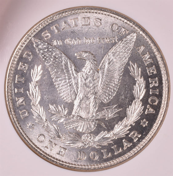 1878 8tf Morgan Silver Dollar - NGC MS63