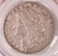 1897-O Morgan Silver Dollar - CAC XF45