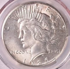 1926 Peace Silver Dollar - PCGS MS63