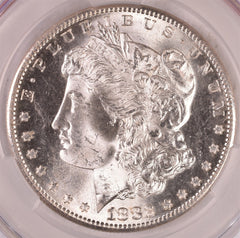 1882-S Morgan Silver Dollar - CAC MS65