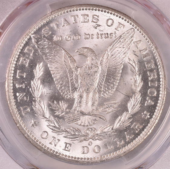 1887/6-O Morgan Silver Dollar - PCGS MS63