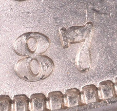 1887/6-O Morgan Silver Dollar - PCGS MS63