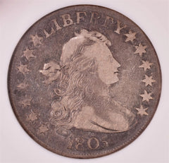 1805 Draped Bust Silver Half Dollar - ANACS VF20