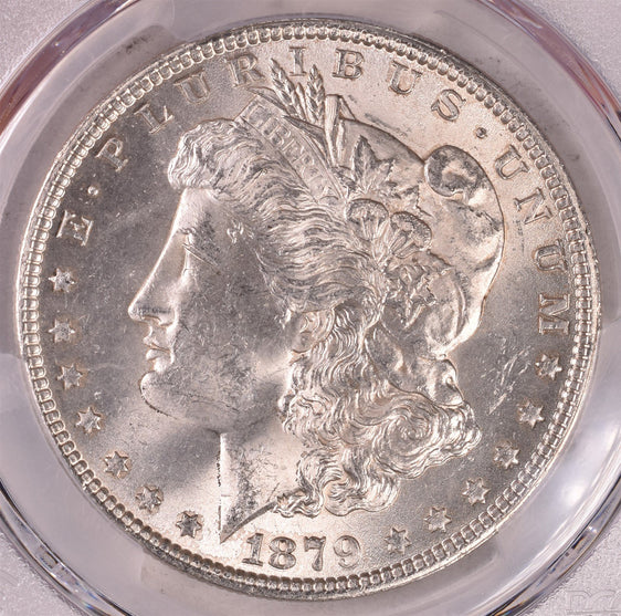 1879 Morgan Silver Dollar - PCGS MS63
