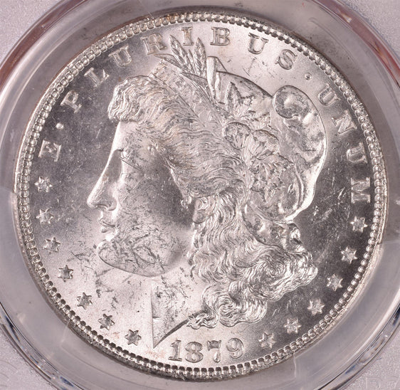 1879 Morgan Silver Dollar - PCGS MS63