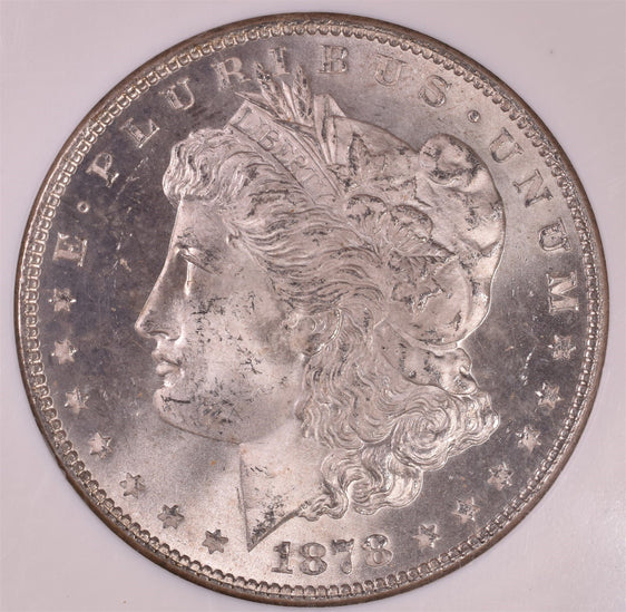 1878 7TF Morgan Silver Dollar - NGC MS65 - Reverse Of 1878