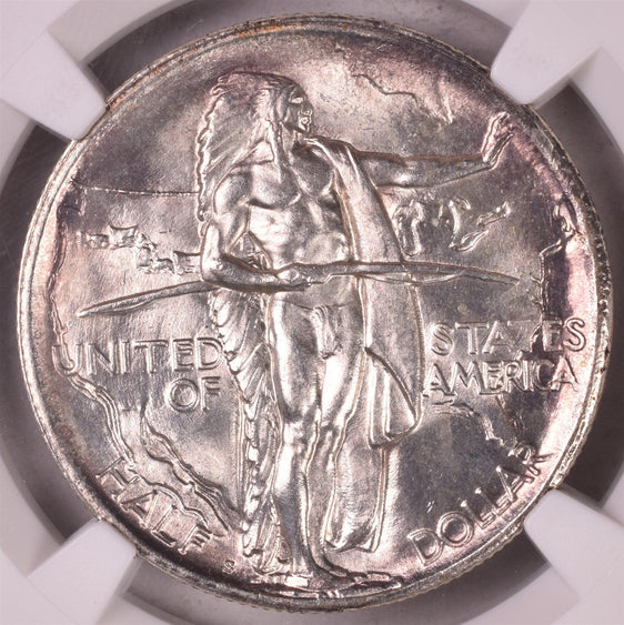 1926-S Oregon Trail Commemorative Silver Half Dollar - NGC MS66