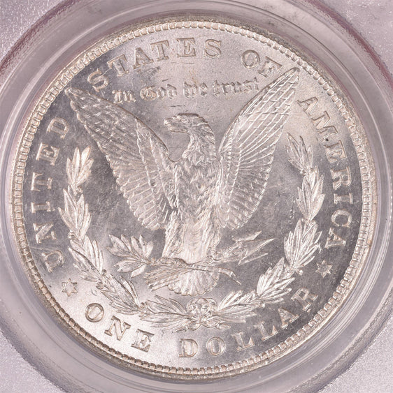 1878 8TF Morgan Silver Dollar - PCGS MS63 - OGH Old Green Holder