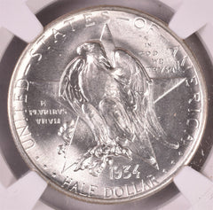 1934 Commemorative Silver Half Dollar - NGC MS66