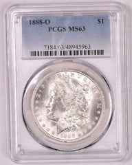 1888-O Morgan Silver Dollar - PCGS MS63