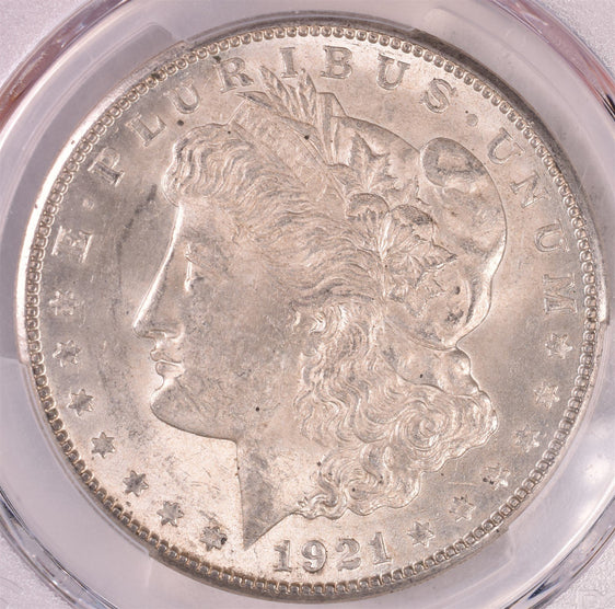 1921-S Morgan Silver Dollar - PCGS MS63