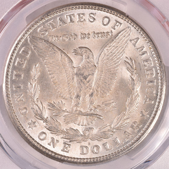 1921-S Morgan Silver Dollar - PCGS MS63