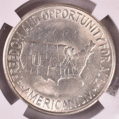 1954-S Washington-Carver Commemorative Silver Half Dollar - NGC MS64