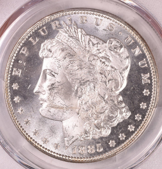 1885 Morgan Silver Dollar - PCGS MS63 PL