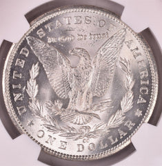 1885-CC Morgan Silver Dollar - NGC MS63