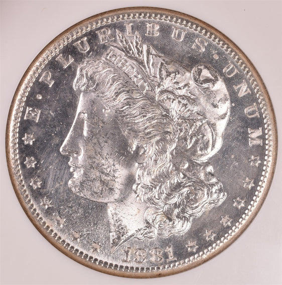 1881-S Morgan Silver Dollar - NGC MS62 DPL