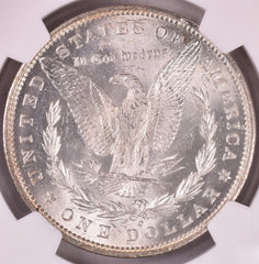 1880-O Morgan Silver Dollar - NGC MS62