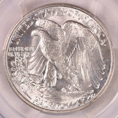 1942 Walking Liberty Silver Half Dollar - PCGS MS66