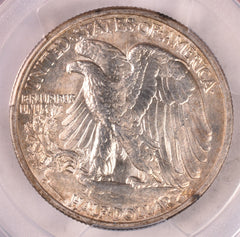 1939-D Walking Liberty Silver Half Dollar - PCGS MS65