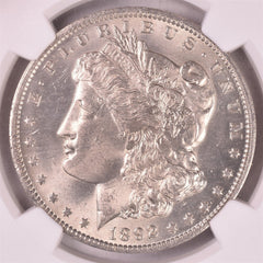 1892-O Morgan Silver Dollar - NGC MS63