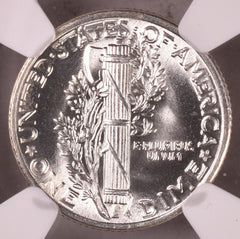 1935 Mercury Silver Dime - NGC MS66 FB