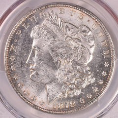 1878 7/8TF Morgan Silver Dollar - PCGS MS63 Strong