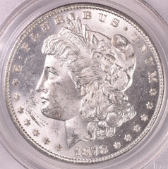 1878 7/8TF Morgan Silver Dollar - PCGS MS63 Strong - OGH Old Green Holder