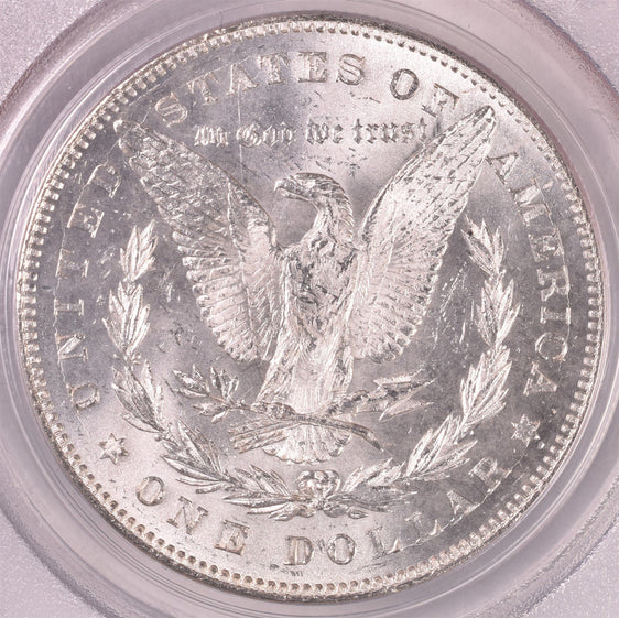 1878 7/8TF Morgan Silver Dollar - PCGS MS63 Strong - OGH Old Green Holder