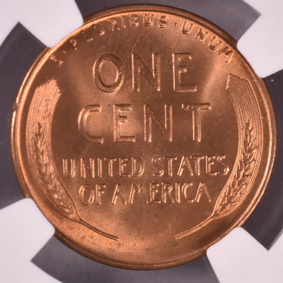 1937-D Lincoln Wheat Penny Cent - NGC MS67+ RD