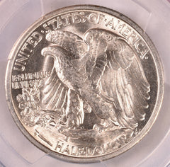 1945-S Walking Liberty Silver Half Dollar - PCGS MS63