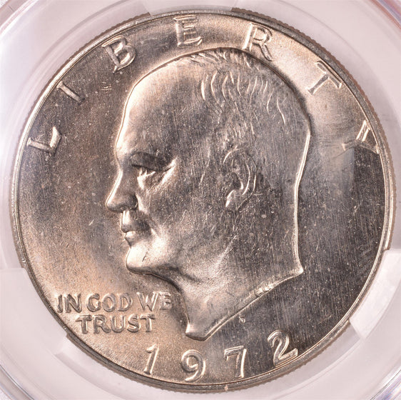 1972-D Eisenhower Dollar - CAC MS65